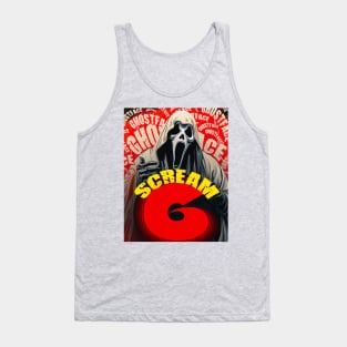 Scream VI (Scream 6) scary horror movie graphic design by ironpalette Tank Top